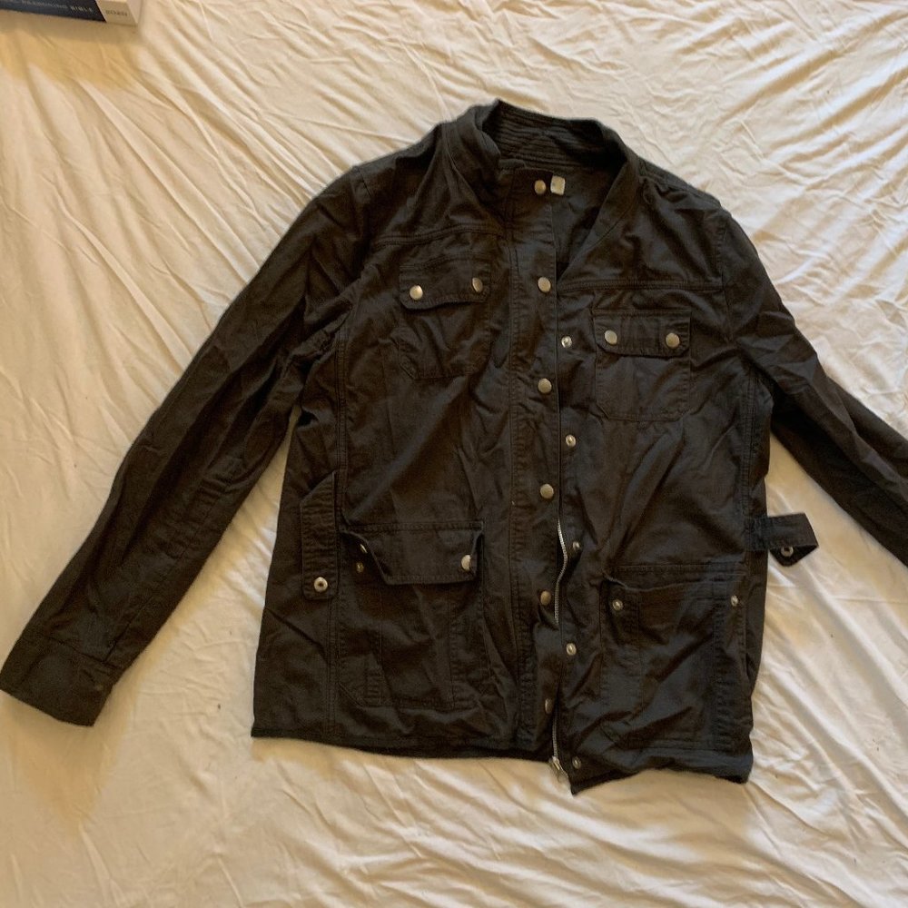 Dark Gray 41 Hawthorn Gray Utility Jacket